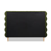 Stockholm - Modern Wavy Headboard Platform Bed - R&R Furniture Gallery (Fountain Valley, CA)