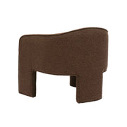 Marla - Boucle Accent Chair - Chocolate Brown - R&R Furniture Gallery (Fountain Valley, CA)