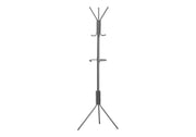 Coat Rack, Hall Tree, Free Standing, Hanging Bar, 6 Hooks, Entryway, Contemporary & Modern - R&R Furniture Gallery (Fountain Valley, CA)