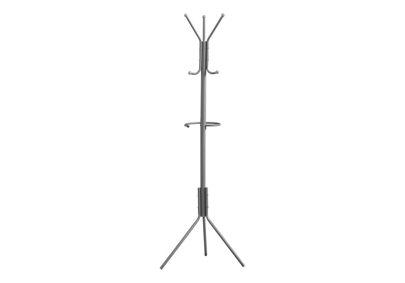Coat Rack, Hall Tree, Free Standing, Hanging Bar, 6 Hooks, Entryway, Contemporary & Modern - R&R Furniture Gallery (Fountain Valley, CA)