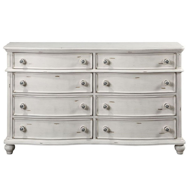 Jaqueline - Dresser - Antique White - R&R Furniture Gallery (Fountain Valley, CA)