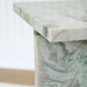 Deaconwell - Accent Table - White / Green - R&R Furniture Gallery (Fountain Valley, CA)
