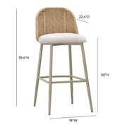 Alexa - Outdoor Barstool - R&R Furniture Gallery (Fountain Valley, CA)