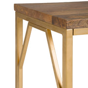 Selma - Handcrafted Metal And Wood Accent Table - R&R Furniture Gallery (Fountain Valley, CA)