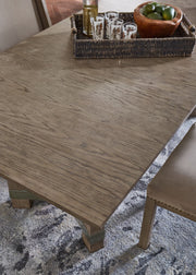 Chrestner - Rectangular Dining Room Table - Gray - R&R Furniture Gallery (Fountain Valley, CA)
