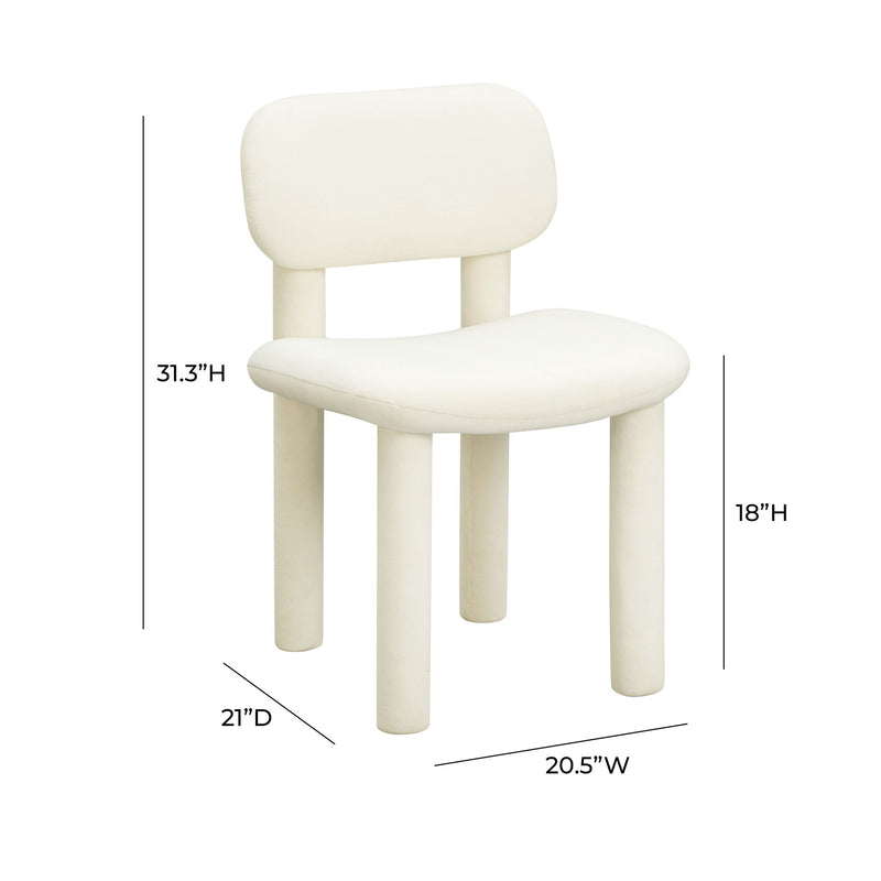 Elise - Velvet Dining Chair - R&R Furniture Gallery (Fountain Valley, CA)