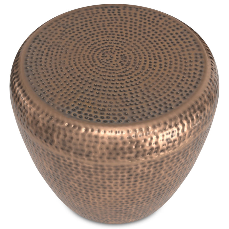 Preston - Handcrafted Metal Side Table - R&R Furniture Gallery (Fountain Valley, CA)