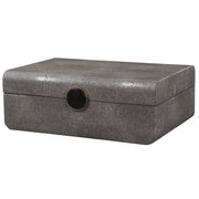 Lalique Art Deco box by Uttermost, featuring intricate glasswork and elegant design, suitable for decorative storage or display.