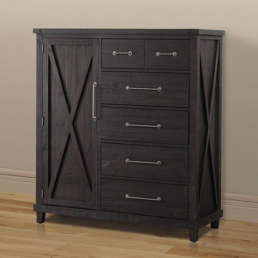Yosemite Solid Wood Gentleman's Chest in Cafe - R&R Furniture Gallery (Fountain Valley, CA)