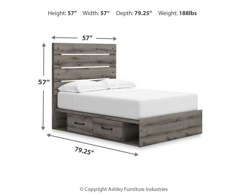 Graystorm - Panel Storage Bed - R&R Furniture Gallery (Fountain Valley, CA)