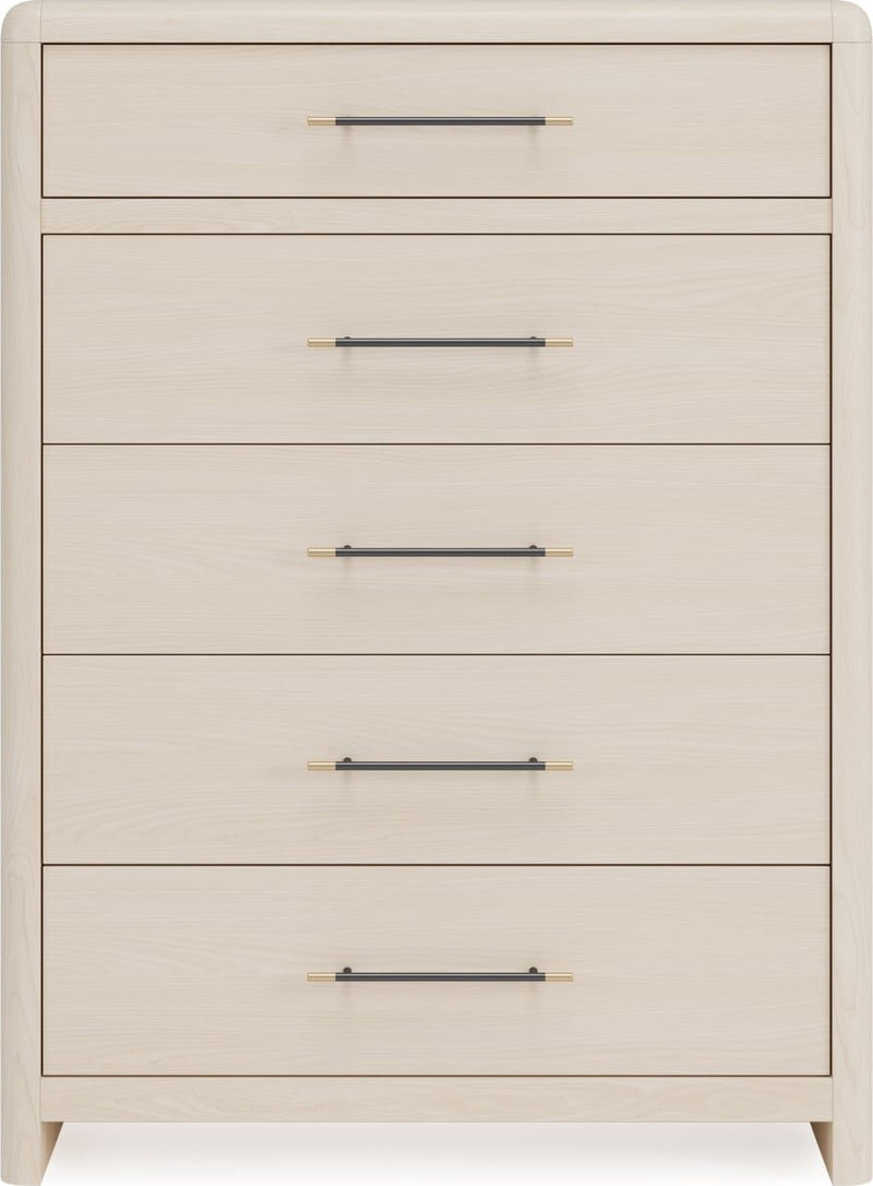 Wallen 5 Drawer Chest- Wht Snd