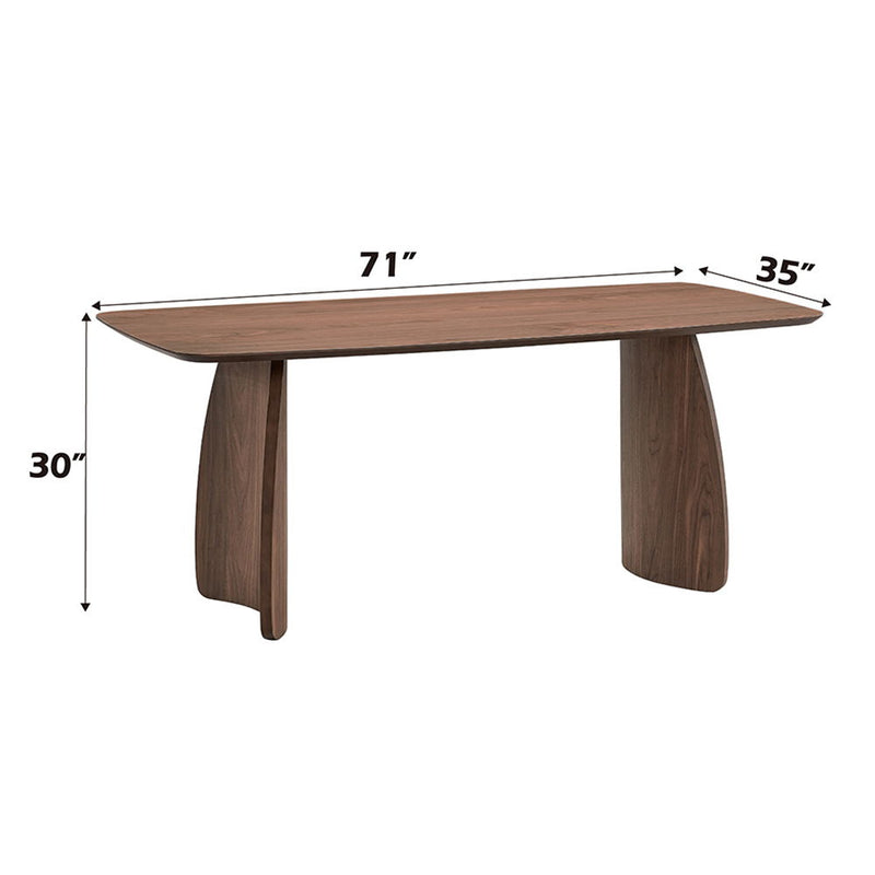 Hadasa - Dining Table - Walnut - R&R Furniture Gallery (Fountain Valley, CA)