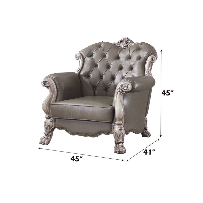 Dresden - Chair w/1 Pillow - R&R Furniture Gallery (Fountain Valley, CA)
