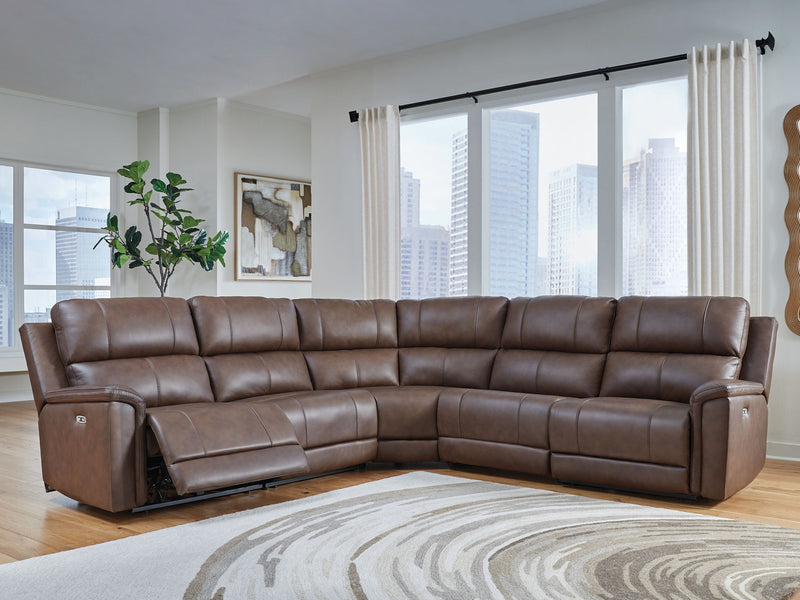 Bleckley - Reclining Sectional - R&R Furniture Gallery (Fountain Valley, CA)