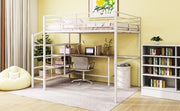Loft Bed With Desk And Lateral Storage Ladder - R&R Furniture Gallery (Fountain Valley, CA)