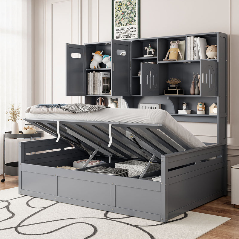 Daybed With All-In-One Cabinet And Shelf - R&R Furniture Gallery (Fountain Valley, CA)