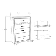 Ryder - Sparkle Chest - Gray - R&R Furniture Gallery (Fountain Valley, CA)