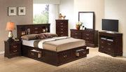 Louis Phillipe - Bookcase Storage Bed - R&R Furniture Gallery (Fountain Valley, CA)