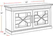 Sundance - TV Console - R&R Furniture Gallery (Fountain Valley, CA)