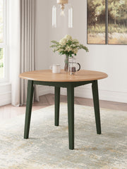 Gesthaven - Round Dining Room Drop Leaf Table - R&R Furniture Gallery (Fountain Valley, CA)