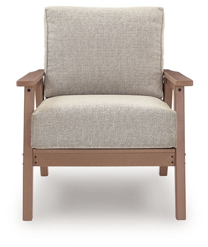 Grover Beach - Lounge Chair With Cushion (Set of 2) - Driftwood - R&R Furniture Gallery (Fountain Valley, CA)