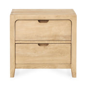 Laguna - 2 Drawer Nightstand - Natural Maple - R&R Furniture Gallery (Fountain Valley, CA)