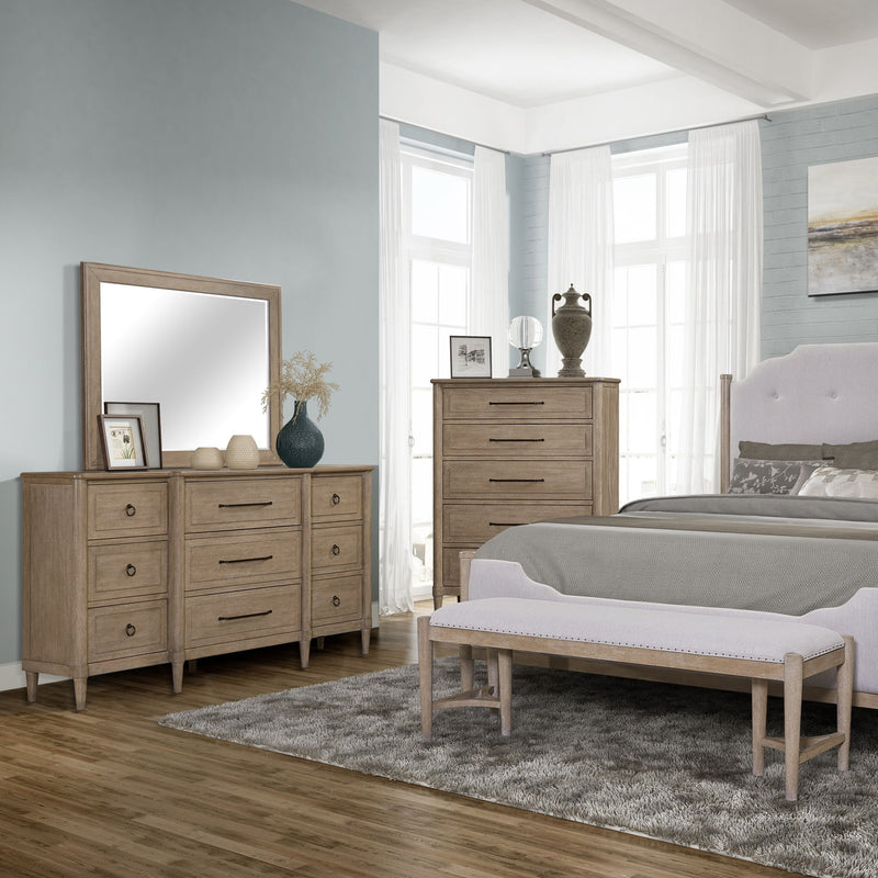 Rectangle Mirror - Sand - R&R Furniture Gallery (Fountain Valley, CA)