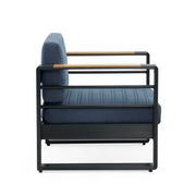 Giovanna - Club Chair Set With Aluminum Frame - R&R Furniture Gallery (Fountain Valley, CA)