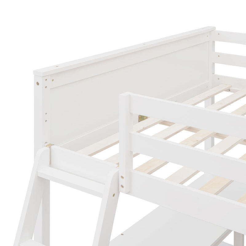 Loft Bed With Shelves With Desk - R&R Furniture Gallery (Fountain Valley, CA)