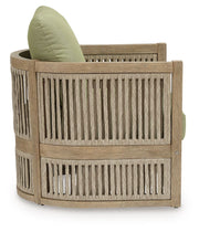 Serena Shores - Lounge Chair With Cushion (Set of 2) - Beige / Green - R&R Furniture Gallery (Fountain Valley, CA)
