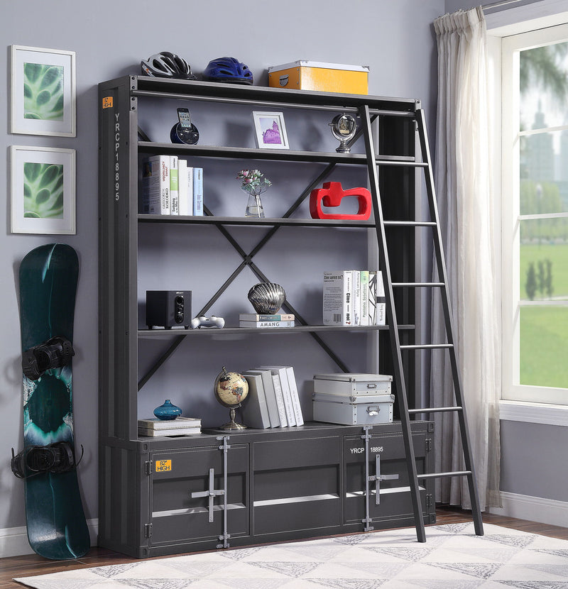 Cargo - Bookshelf & Ladder - R&R Furniture Gallery (Fountain Valley, CA)