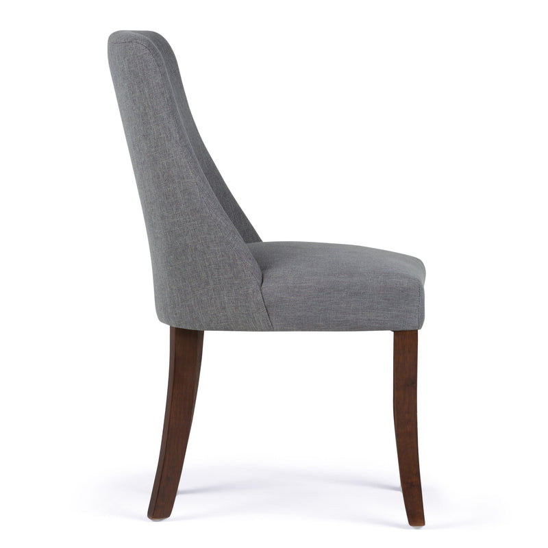 Walden - Deluxe Dining Chair (Set of 2) - Slate Gray - R&R Furniture Gallery (Fountain Valley, CA)