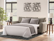 Triston-Peaks - Queen Sofa Sleeper - Suede - R&R Furniture Gallery (Fountain Valley, CA)