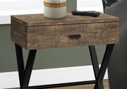 Accent Side X Table, Storage Drawer, Contemporary & Modern - R&R Furniture Gallery (Fountain Valley, CA)