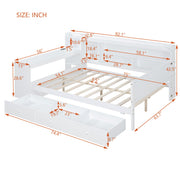 Daybed With 3 Drawers USB Ports And Desk - R&R Furniture Gallery (Fountain Valley, CA)