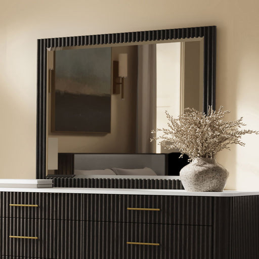 Clayten - Mirror - Espresso - R&R Furniture Gallery (Fountain Valley, CA)