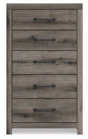 Graystorm - Five Drawer Chest - Brown Gray - R&R Furniture Gallery (Fountain Valley, CA)