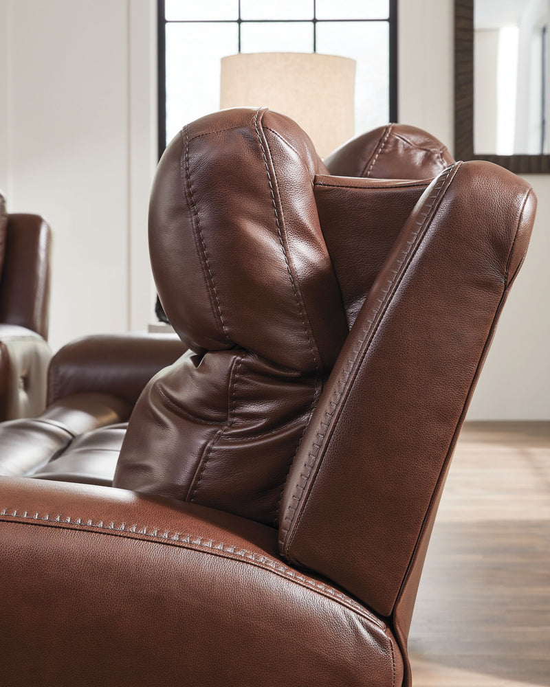 Next Move - Power Reclining Sofa With Adjustable Headrest - R&R Furniture Gallery (Fountain Valley, CA)