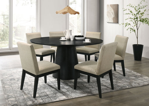 Jasper - Round Dining Table Set - R&R Furniture Gallery (Fountain Valley, CA)