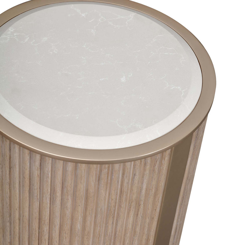 West Kensington - Chairside Table - R&R Furniture Gallery (Fountain Valley, CA)