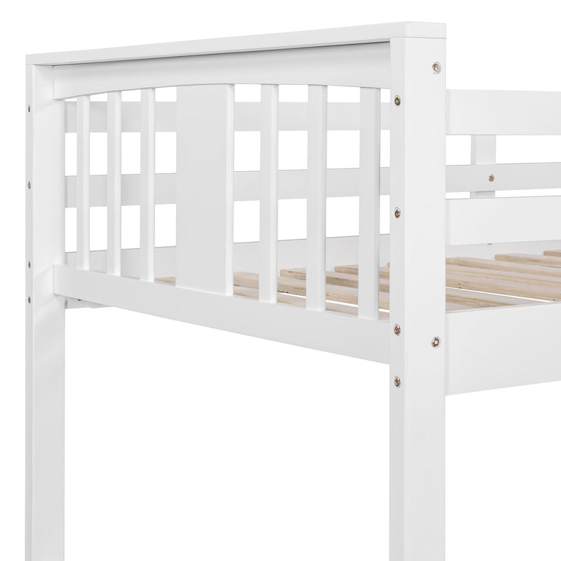 Solid Construction Bunk Bed & Ladder - R&R Furniture Gallery (Fountain Valley, CA)