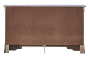 Glory Furniture Verona dresser featuring a sleek wood finish, multiple drawers, and modern design for bedroom storage.