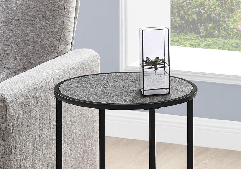 Round Accent Side Table, Contemporary & Modern - R&R Furniture Gallery (Fountain Valley, CA)