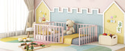 Metal Floor Bed Frame With Fence And Door - R&R Furniture Gallery (Fountain Valley, CA)