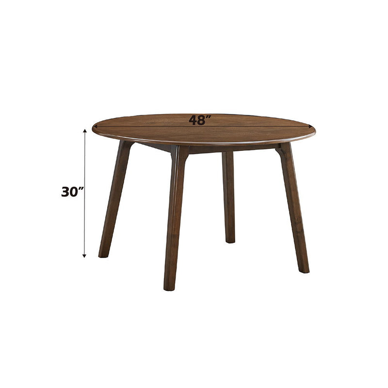 Keiki - Round Dining Table - Walnut - R&R Furniture Gallery (Fountain Valley, CA)