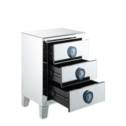 Filip - Accent Table - Mirrored & Faux Agate - R&R Furniture Gallery (Fountain Valley, CA)