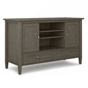 Warm Shaker - TV Media Stand Handcrafted - R&R Furniture Gallery (Fountain Valley, CA)