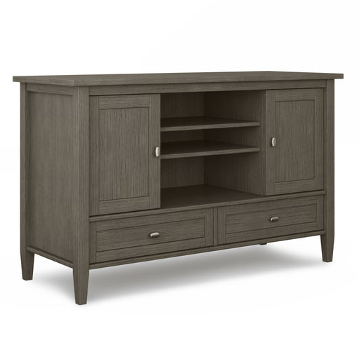 Warm Shaker - TV Media Stand Handcrafted - R&R Furniture Gallery (Fountain Valley, CA)
