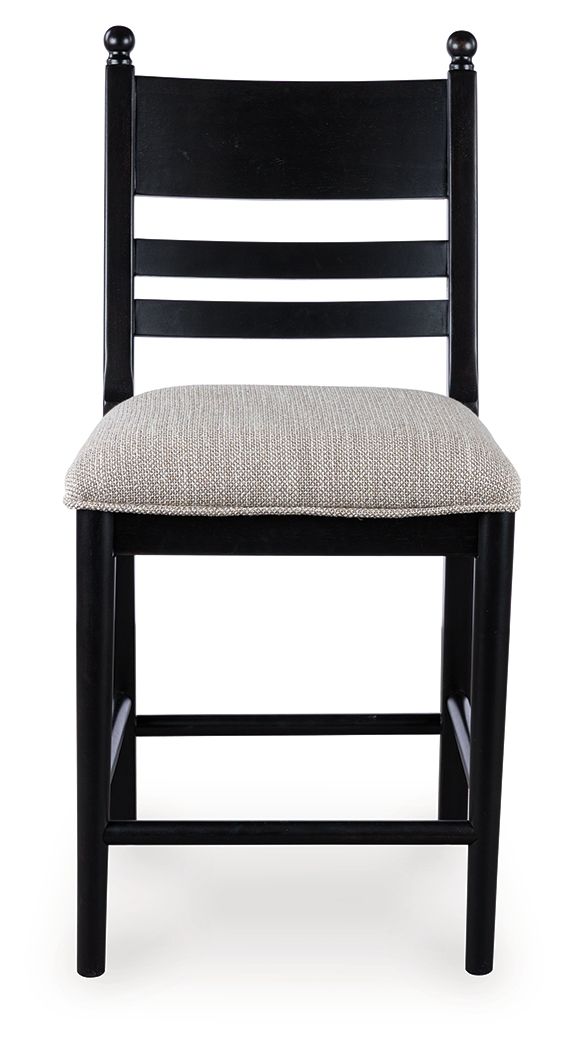 Greddinton - Upholstered Barstool (Set of 2) - R&R Furniture Gallery (Fountain Valley, CA)