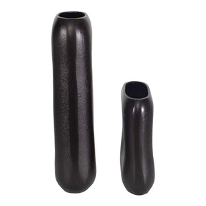 Anodic - Vases (Set of 2) - Dark Brown